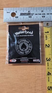 Motorhead Warpig Ace of Spades Official Collectible Enamel Pin Badge Rock Off
